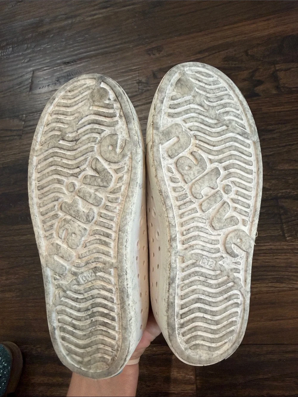Native Kids Slip-On Water Shoes in White